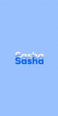 Name DP: Sasha