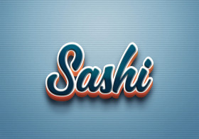 Cursive Name DP: Sashi