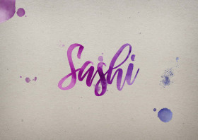 Sashi Watercolor Name DP