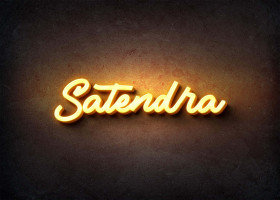 Glow Name Profile Picture for Satendra