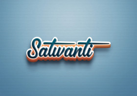 Cursive Name DP: Satwanti