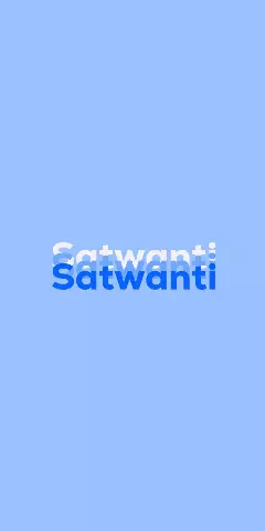 Name DP: Satwanti