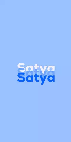 Name DP: Satya