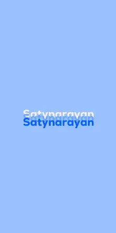 Name DP: Satynarayan