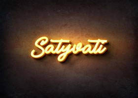 Glow Name Profile Picture for Satyvati