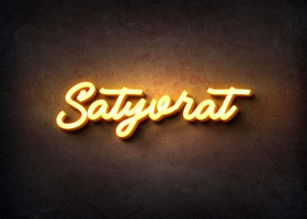 Glow Name Profile Picture for Satyvrat