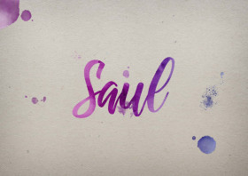 Saul Watercolor Name DP