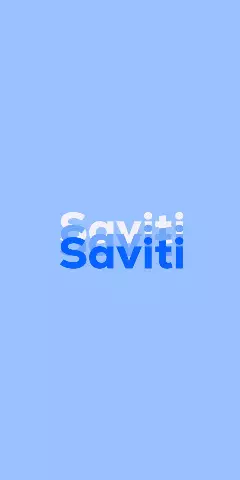 Name DP: Saviti
