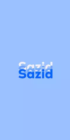 Name DP: Sazid
