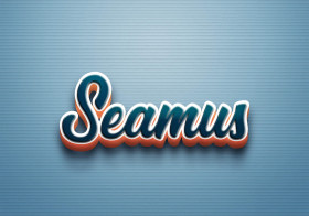 Cursive Name DP: Seamus