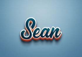 Cursive Name DP: Sean