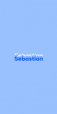 Name DP: Sebastian