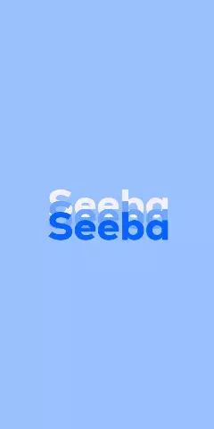 Name DP: Seeba