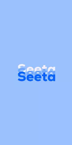 Name DP: Seeta