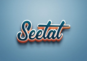 Cursive Name DP: Seetal