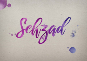 Sehzad Watercolor Name DP
