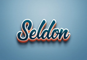 Cursive Name DP: Seldon