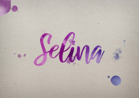 Selina Watercolor Name DP