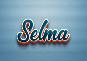 Cursive Name DP: Selma
