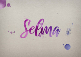 Selma Watercolor Name DP