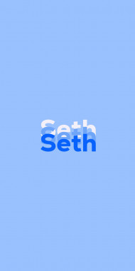 Name DP: Seth