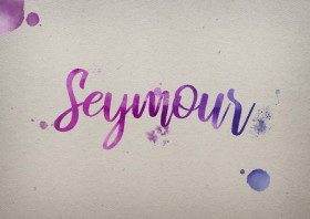 Seymour Watercolor Name DP