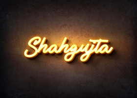 Glow Name Profile Picture for Shahgujta