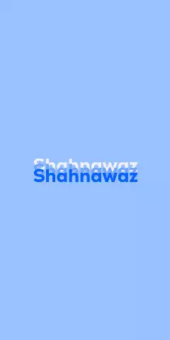 Name DP: Shahnawaz