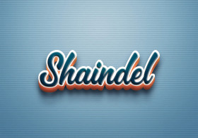 Cursive Name DP: Shaindel