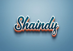 Cursive Name DP: Shaindy