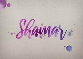 Shamar Watercolor Name DP