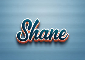 Cursive Name DP: Shane