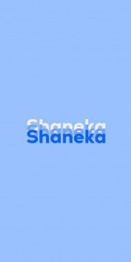 Name DP: Shaneka
