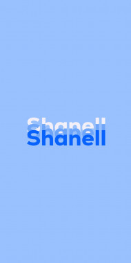 Name DP: Shanell