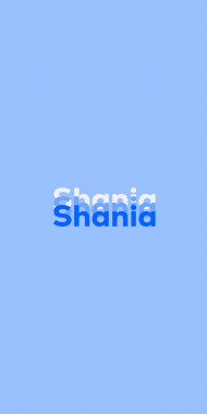 Name DP: Shania