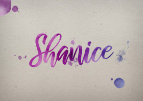 Shanice Watercolor Name DP
