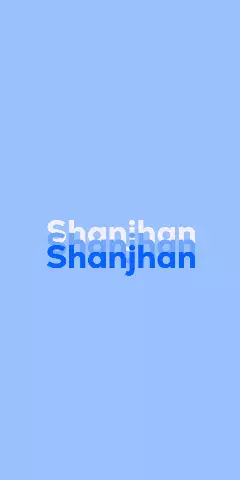Name DP: Shanjhan
