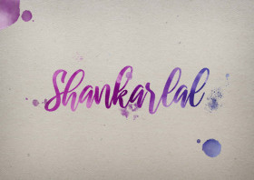 Shankarlal Watercolor Name DP
