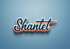 Cursive Name DP: Shantel