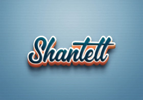 Cursive Name DP: Shantell