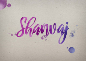 Shanvaj Watercolor Name DP