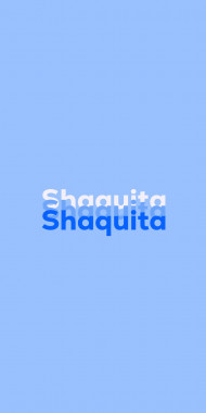 Name DP: Shaquita