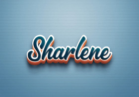 Cursive Name DP: Sharlene