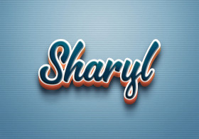 Cursive Name DP: Sharyl