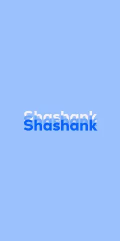 Shashank Name Wallpaper