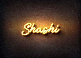 Glow Name Profile Picture for Shashi