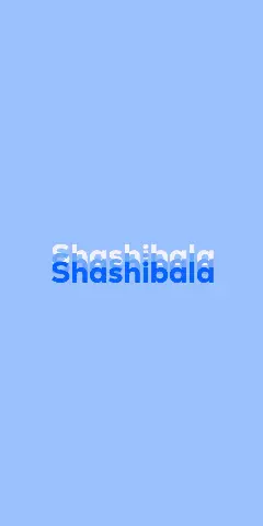 Name DP: Shashibala