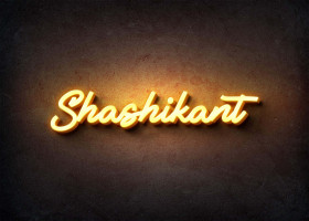 Glow Name Profile Picture for Shashikant