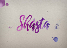 Shasta Watercolor Name DP