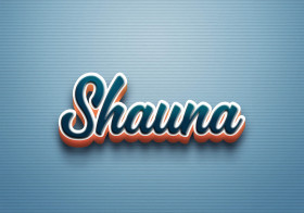 Cursive Name DP: Shauna